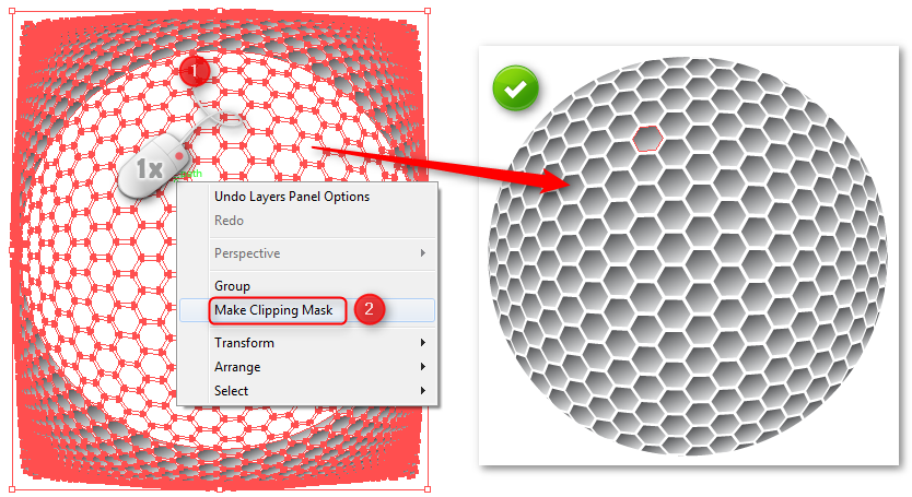 How To Create A Golf Ball In Illustrator - #12 Stainless Steel Grinder Plate For Mg12 Meat Grinder (834x455), Png Download