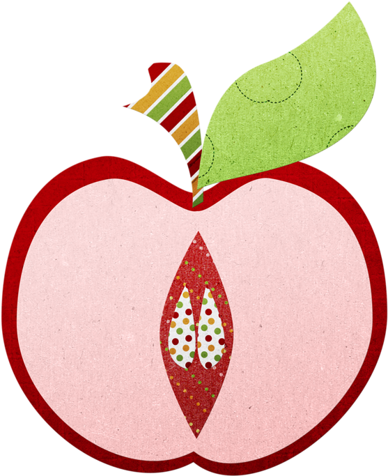B *✿*one Apple A Day - Emblem (768x800), Png Download