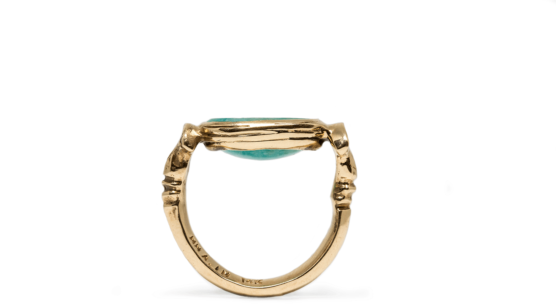 Gold Crest Ring Side1 - Diamond (2000x1334), Png Download