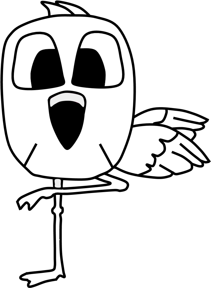 Download Flamingo, Big Eyes, Black And White, Cartoon Animal, - Owl PNG Image with No Background Download Flamingo, Big Eyes, Black And White, Cartoon Animal, - Owl PNG Image with No Background