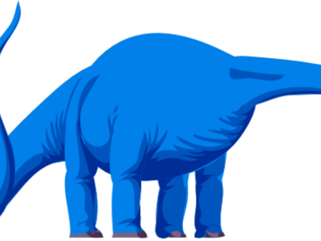 Dinosaurs Clipart Brontosaurus (640x480), Png Download