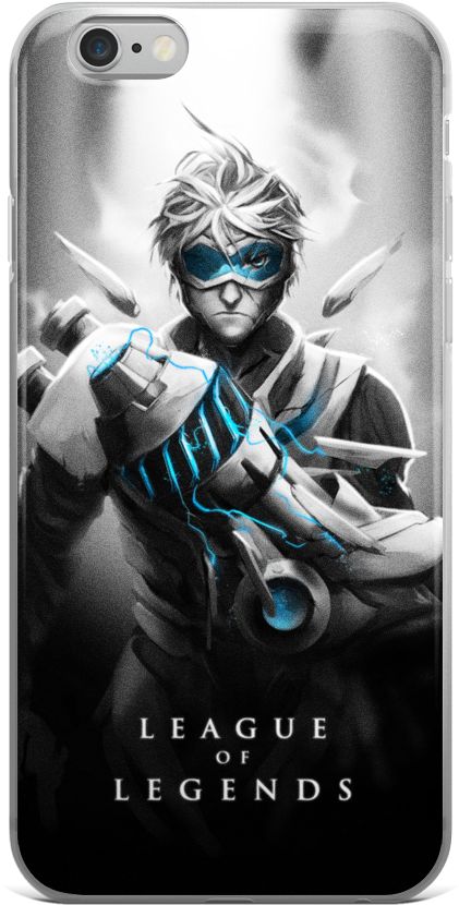 League Of Legends Pulsefire Ezreal Iphone 5/5s/se, - Lol Fan Art Ezreal (1000x1000), Png Download
