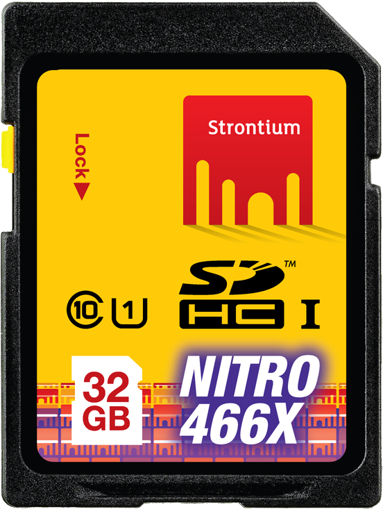 Nitro Sd Card - Strontium 64gb Sd Card (875x875), Png Download