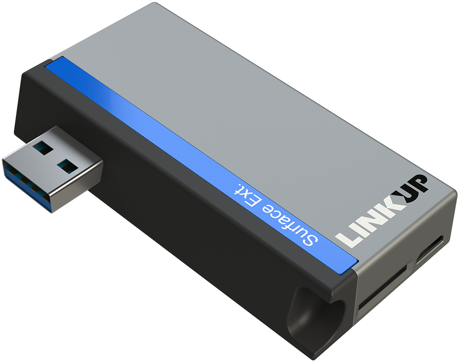 Linkup 6 In 1 Usb Memory Card Reader Sd/micro Sd Card - Usb Flash Drive (1280x1280), Png Download