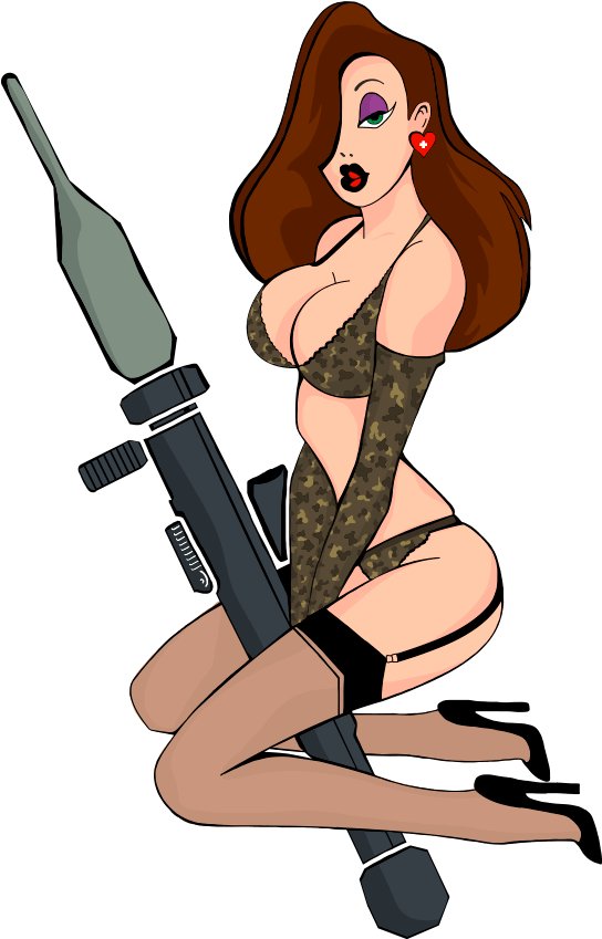 Jessica Rabbit Swiss Army - Cartoon (1000x1000), Png Download