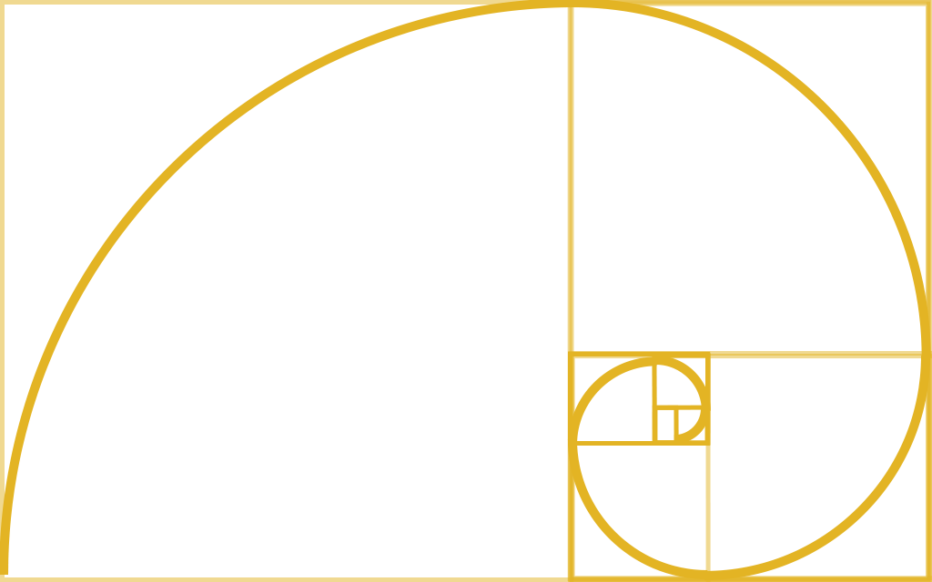 Fibonacci Spiral (1024x640), Png Download