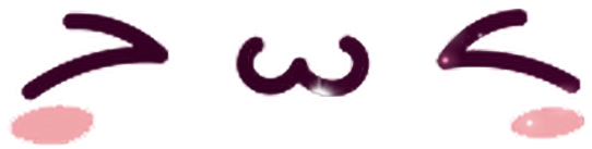#kawaii #cute #face #happy #smile #purple - Calligraphy (1024x1024), Png Download