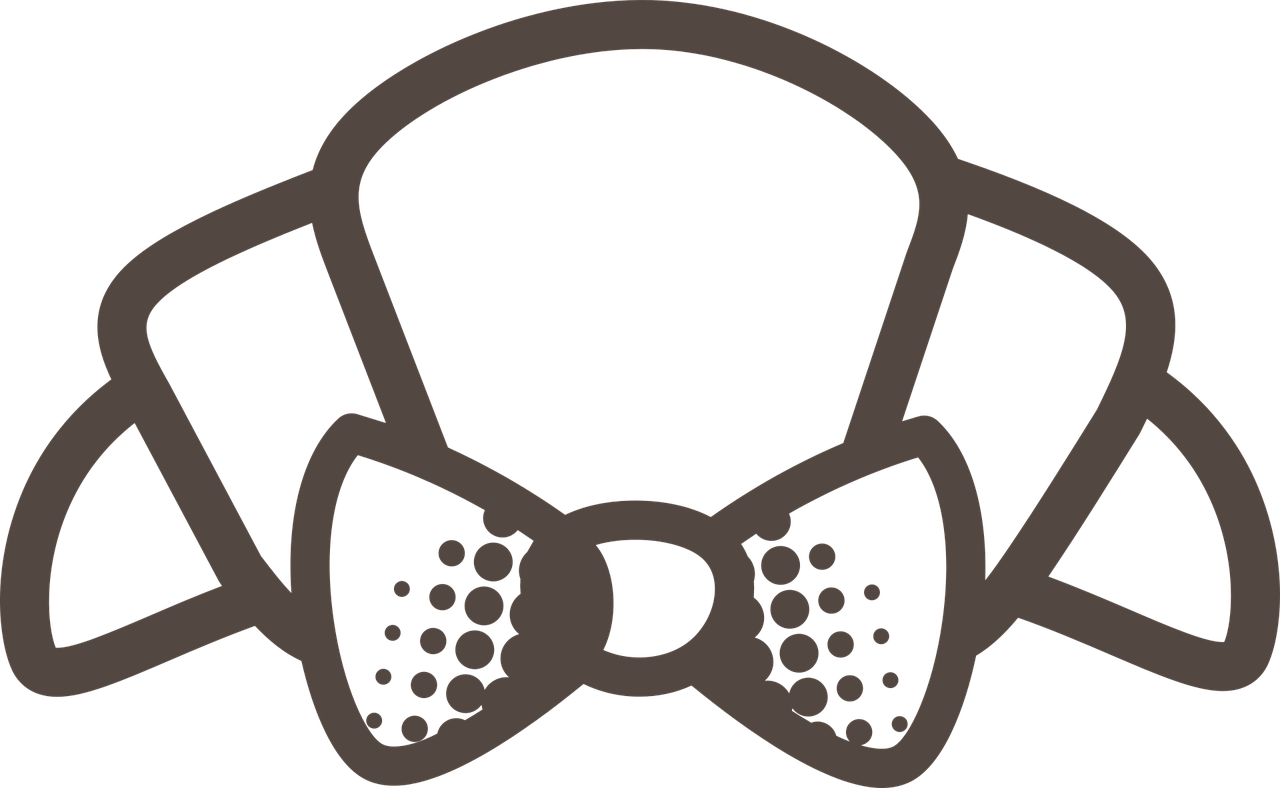 Croissant Clipart Png (1280x788), Png Download