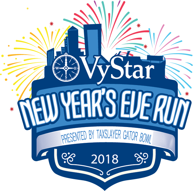 New Year's Eve Run 2018 Logo - Graphic Design (622x615), Png Download