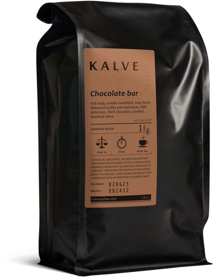 Chocolate Bar - Espresso Blend - 1 Kg - Kona Coffee (1000x1156), Png Download