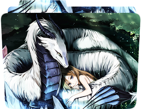 #creativefolders #tekkenjin #emilyrickars #animeicon - Dragon Love (600x600), Png Download