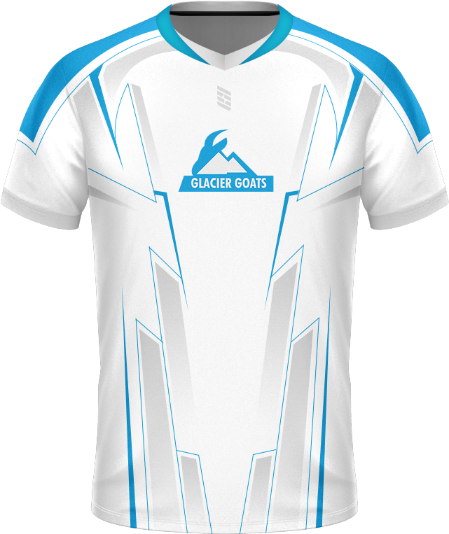 Glacier Jersey - Active Shirt (1000x1000), Png Download