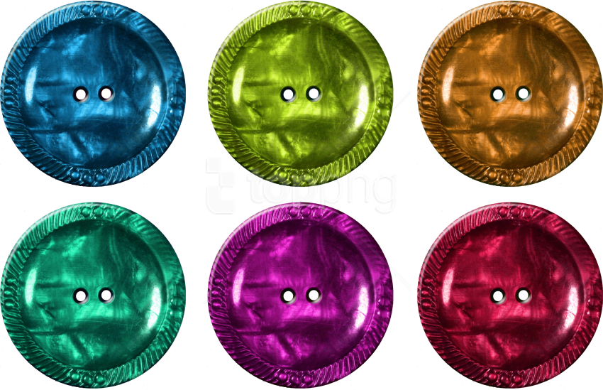 Free Png Material Round Cloth Button With 2 Hole Png - Paper Barrels (850x549), Png Download