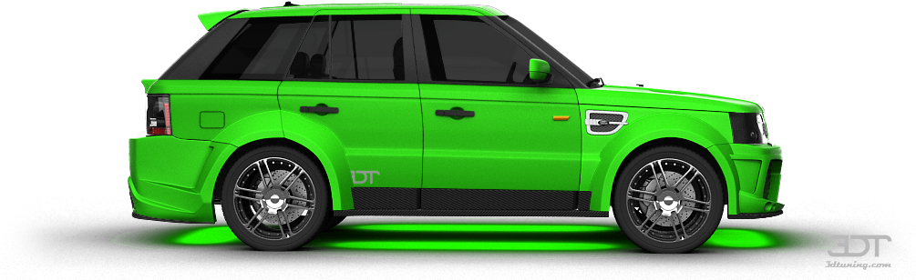Range Rover Sport Suv 2004 Tuning - Range Rover Evoque (1004x373), Png Download