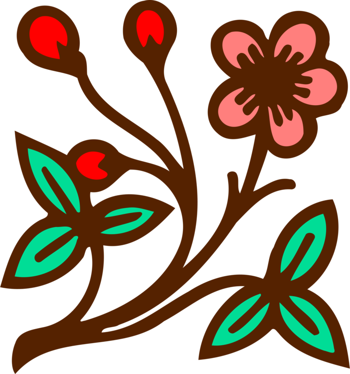 Floral Design Stencil Designs Art Embroidery Drawing - Floral Design (702x750), Png Download