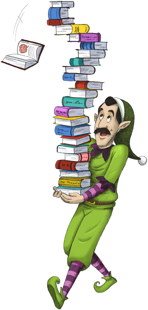 The Ancient Elves Knew Well That If A Storyteller Is - Cartoon (626x1309), Png Download