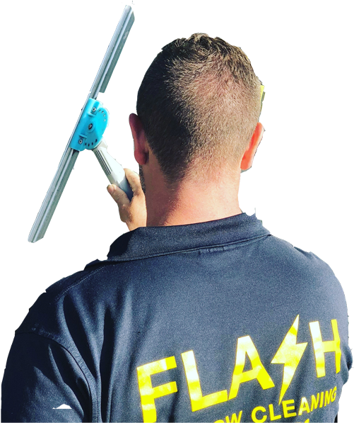 Flash Window Cleaning Provides A Convenient Commercial (500x676), Png Download