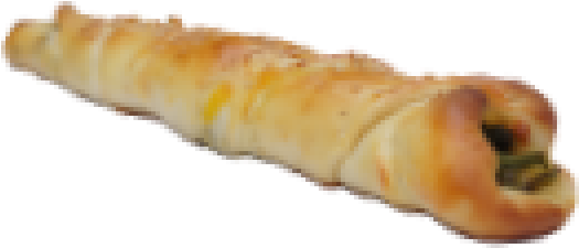 Spinach Calzone - Baguette (600x600), Png Download