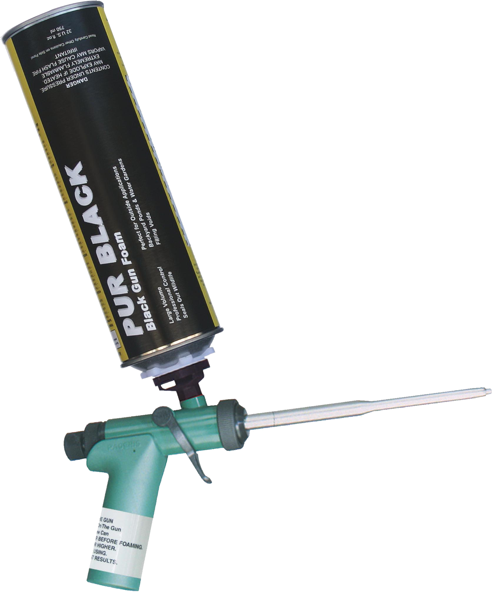 Pur Black Expands And Bonds In Place - Nozzle (1793x2121), Png Download