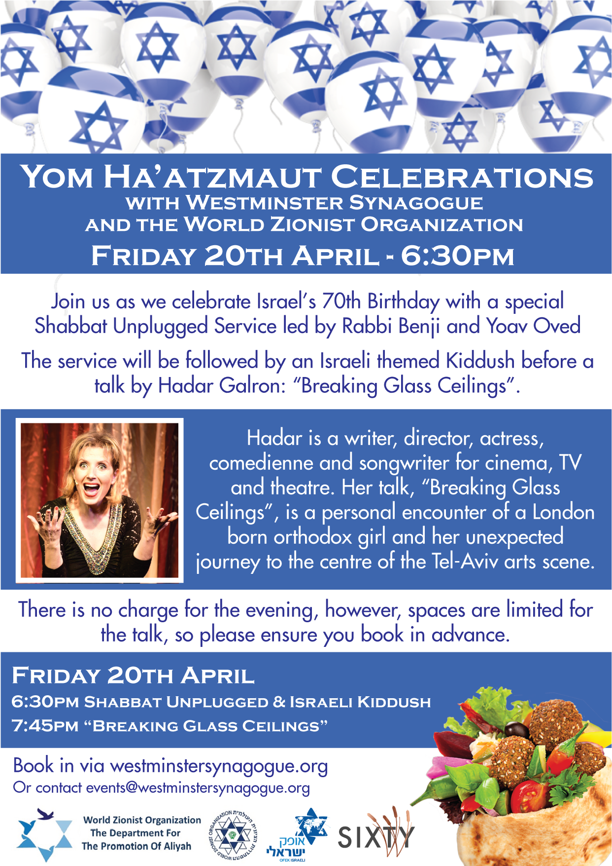 Shabbat Unplugged With Yoav Oved And Then Hear Hadar - Flyer (1601x1982), Png Download