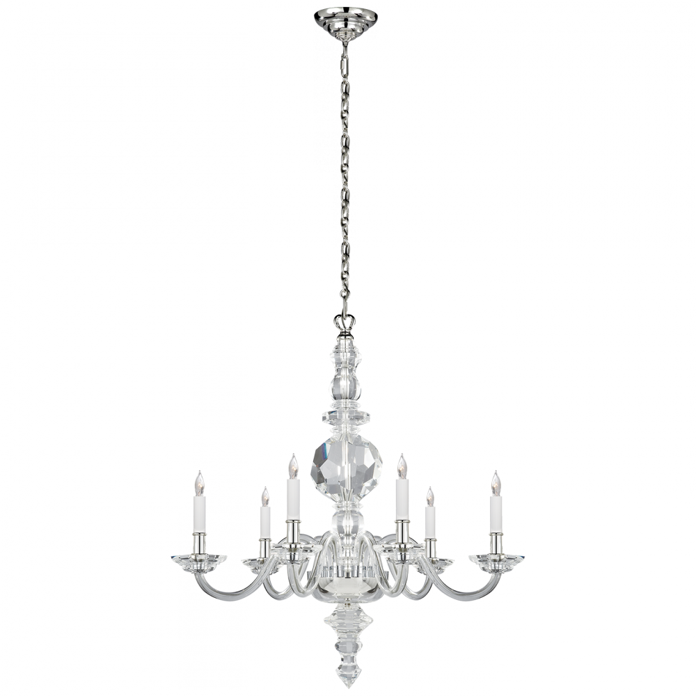 Enlarge Image - Globo 5 X E14 40 Watt Pumila Ni-matt Pendant Lamp (1000x1000), Png Download
