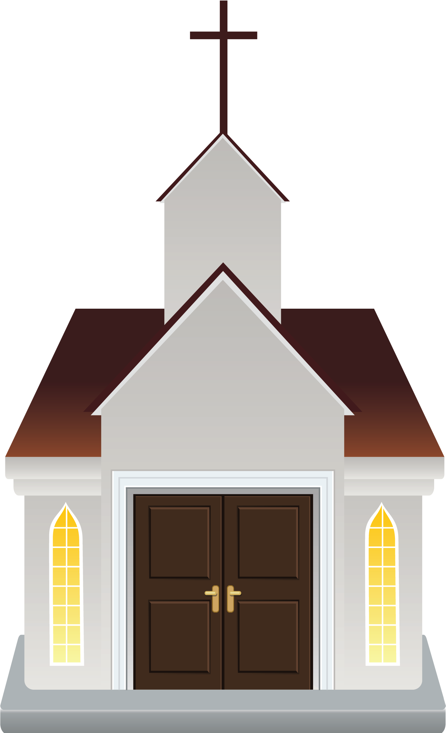 Icon Building Transprent - Iglesia Caricatura Png (1561x2500), Png Download