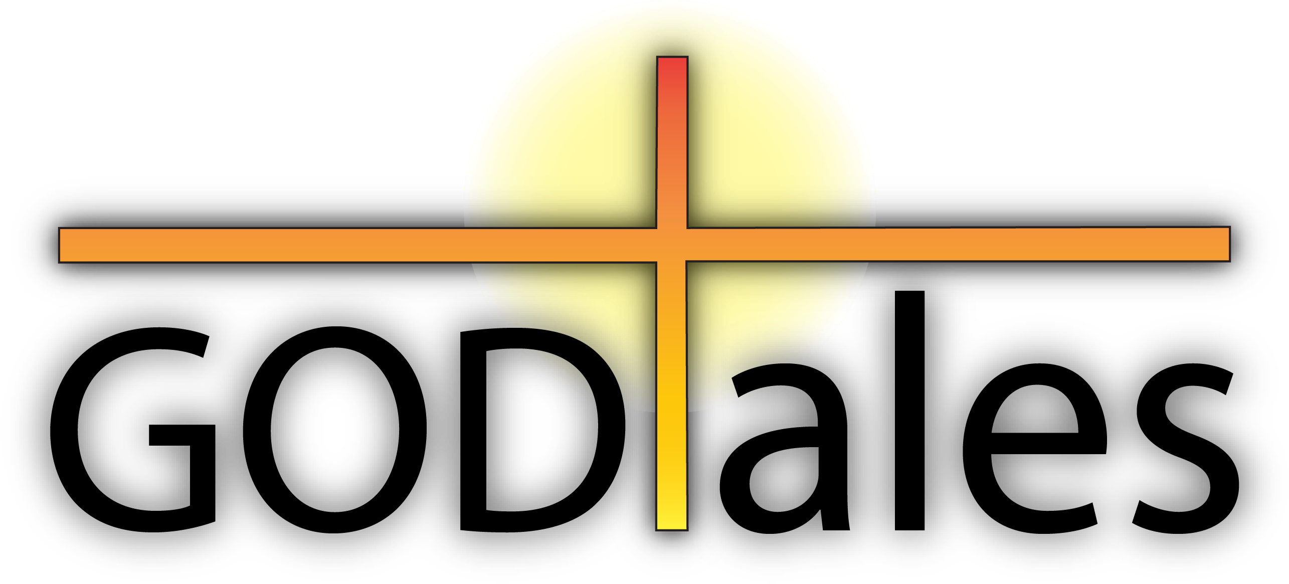 God Is Real - Cross (2658x1348), Png Download