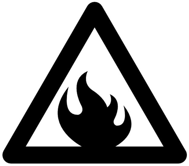 Flammable Sign Png Image - Icono Inflamable Png (1200x630), Png Download