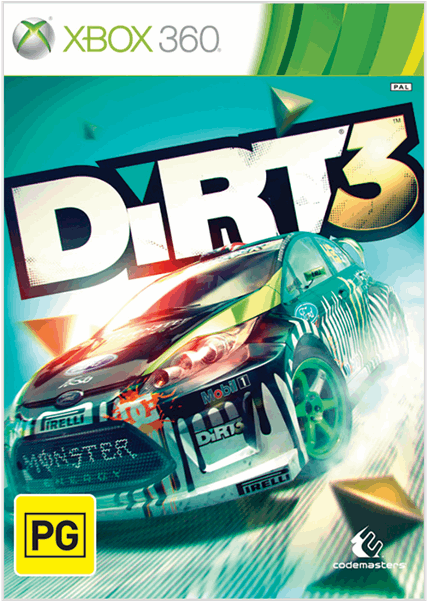 Dirt 3 Pc Cover (600x600), Png Download