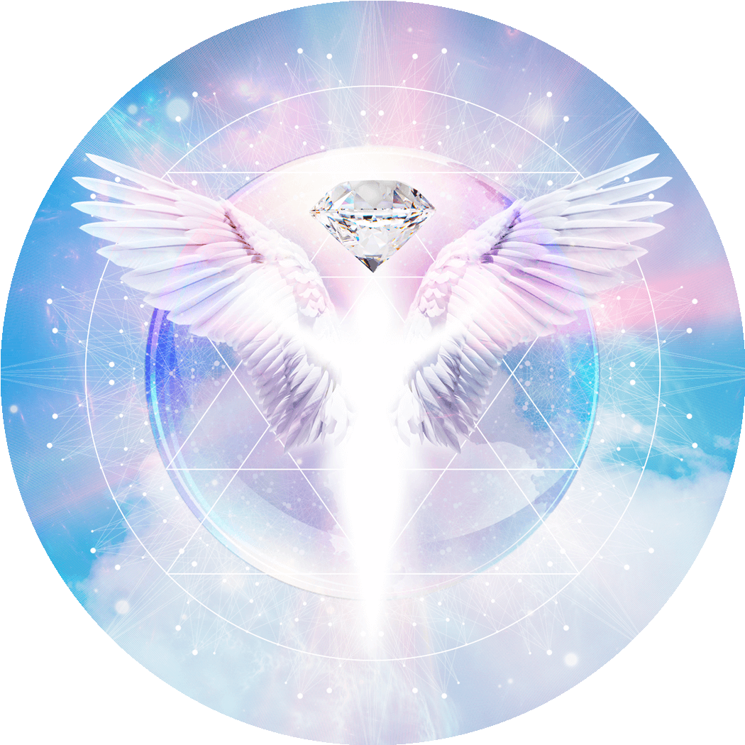 Archangel Gabriel - Circle (1080x1080), Png Download