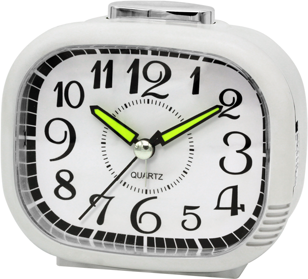 Ml14501cute Cartoon Table Alarm Clock - Alarm Clock (650x641), Png Download