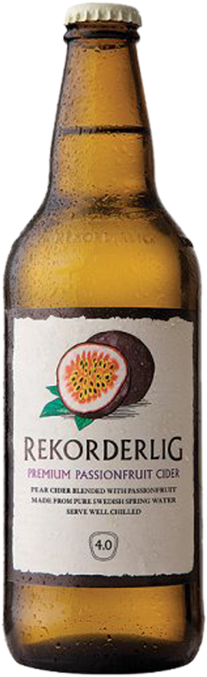 Passion Fruit Cider Rekorderlig (752x2240), Png Download