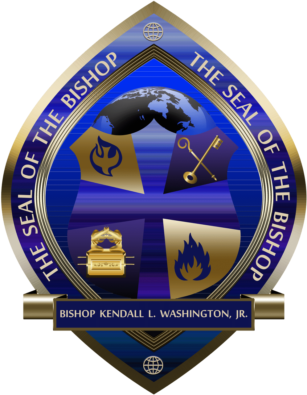 Bishop Seal Design Church Crest Ministry Logo - Church Crest (1024x1315), Png Download
