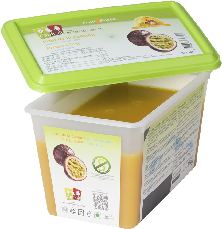 210 Fruit De La Passion - Puree De Fruit Passion (1024x1024), Png Download