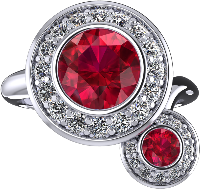 Lab Grown - Engagement Ring (960x720), Png Download