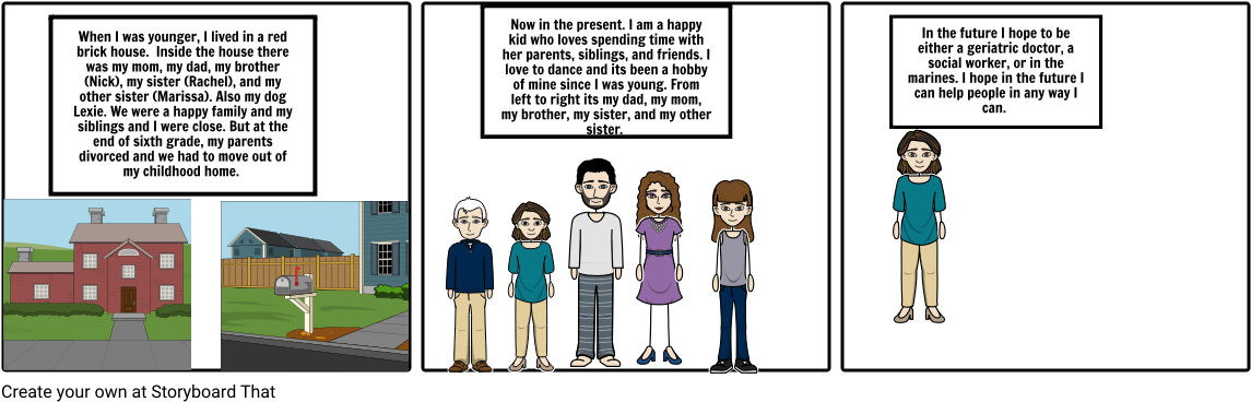 English Storyboard - Cartoon (1164x385), Png Download