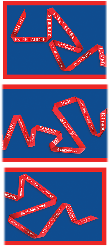 Estee Lauder Holiday Card (400x873), Png Download