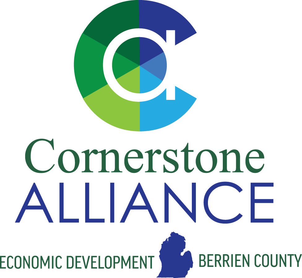 Cornerstone Alliance Economic Development Berrien County - Cornerstone Alliance Logo (976x899), Png Download