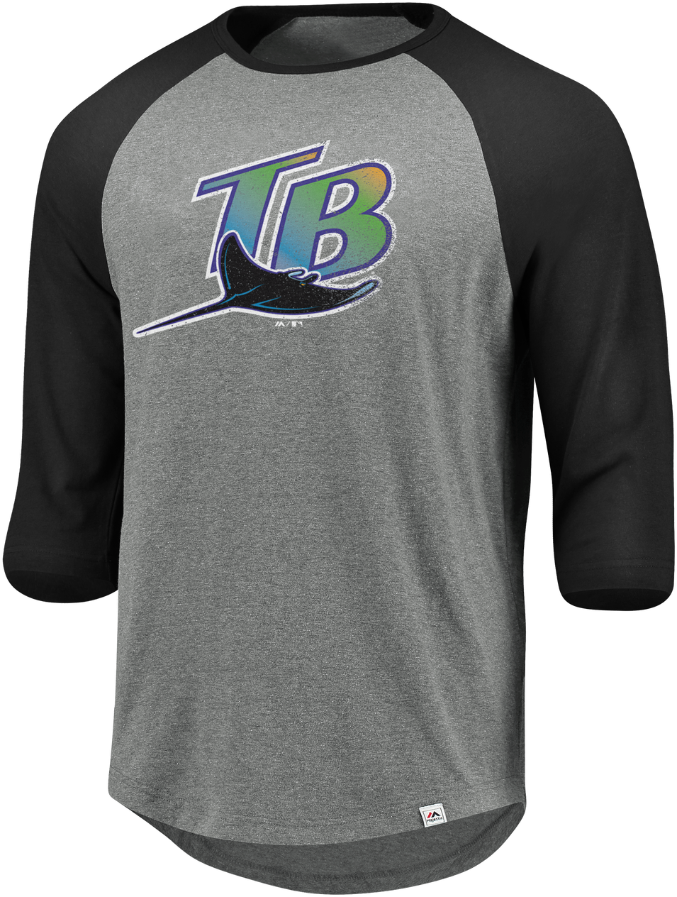 Men's Tampa Bay Rays Majestic Special Invitation Raglan - T Shirt Mens Boston Red Sox (1280x1280), Png Download