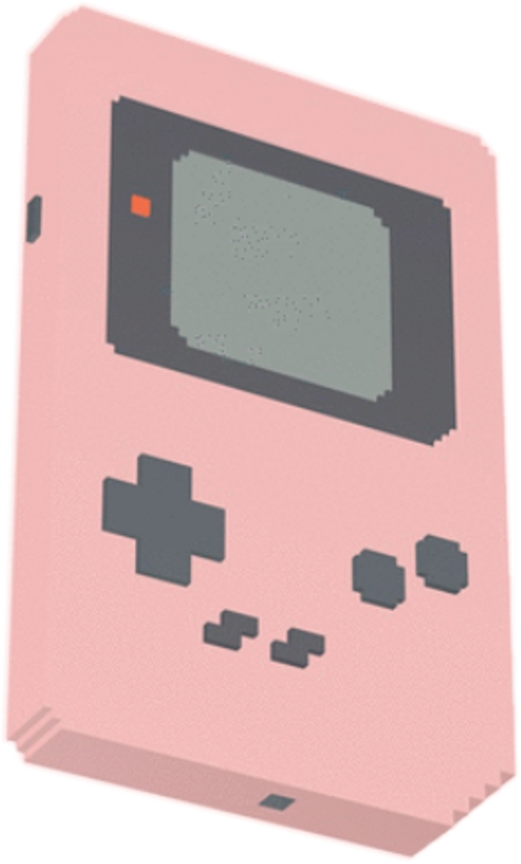 Gameboy Sticker - Game Boy Png Pink (1024x1699), Png Download