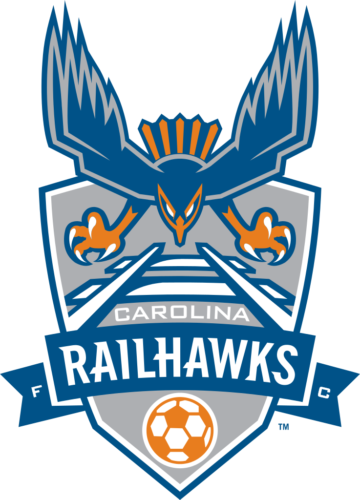 Carolina Railhawks, North American Soccer League, Cary, - Carolina Railhawks Logo (737x1024), Png Download