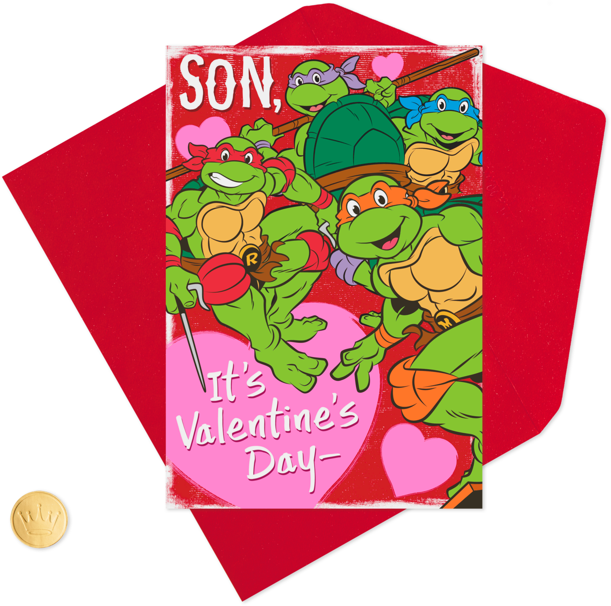 Nickelodeon Teenage Mutant Ninja Turtles Valentine's - Fictional Character (1470x1470), Png Download