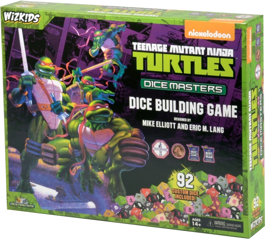 Teenage Mutant Ninja Turtles Dice Masters Box Set - Teenage Mutant Ninja Turtles (996x1389), Png Download