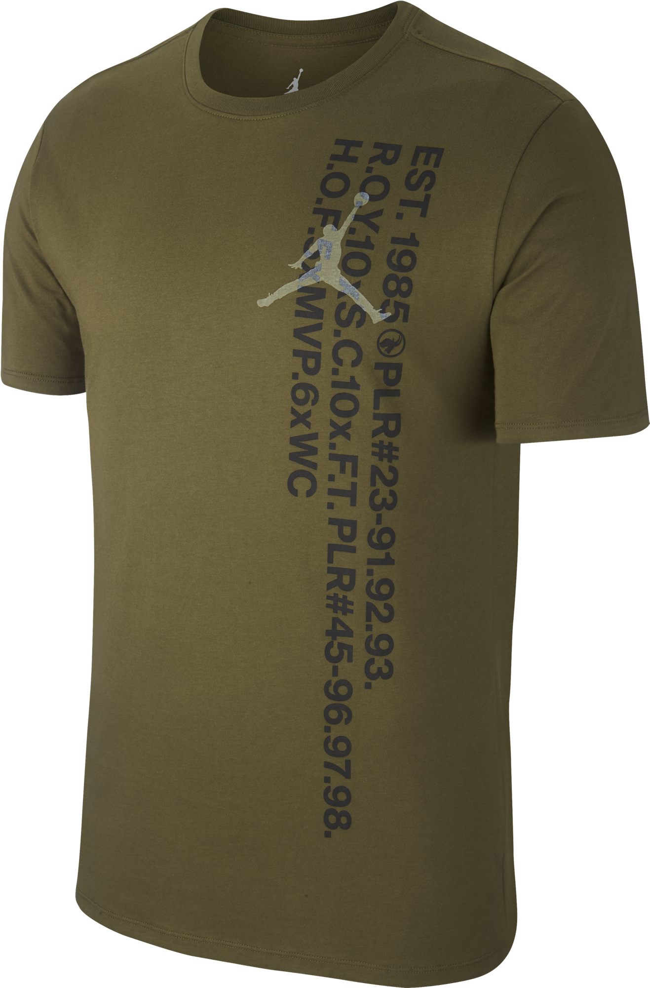 Air Jordan Jsw Greatest S/s Tee - Av6013 395 (2000x2000), Png Download