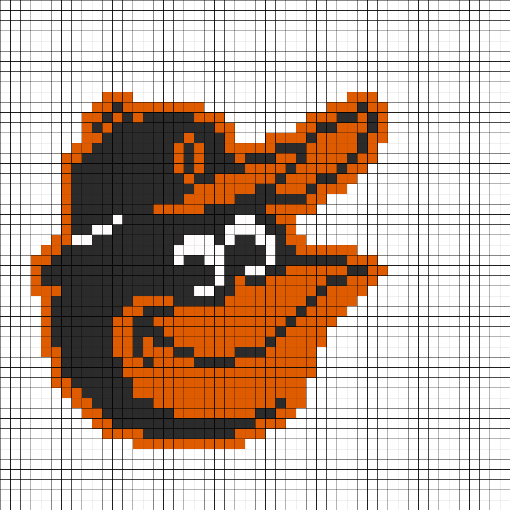Baltimore Oriole's Bird Mascot - Mlb Logos Pixel Art (1050x1050), Png Download