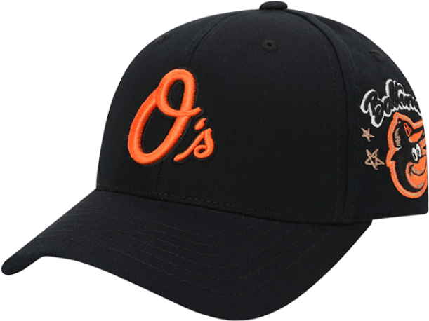 Baltimore Orioles Side Character Adjustable Hat - Cap (750x750), Png Download