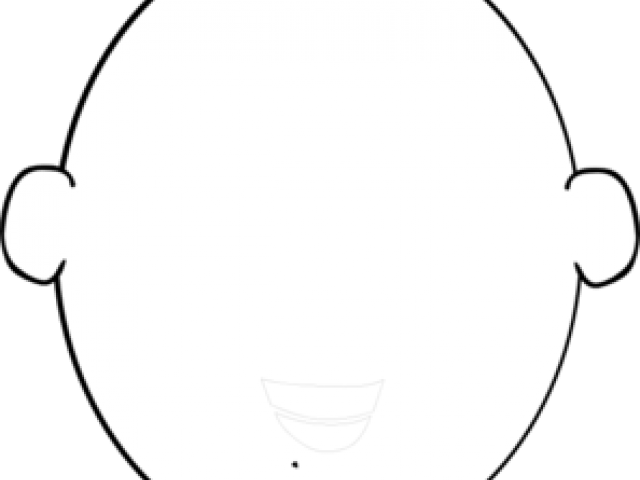 Head Outline Cliparts - Circle (640x480), Png Download