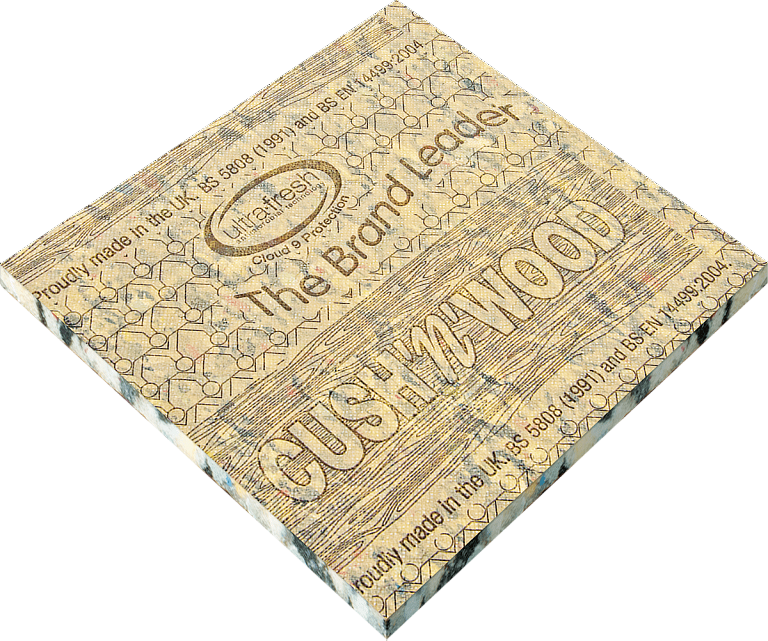 Cush 'n' Wood - Book Cover (768x641), Png Download