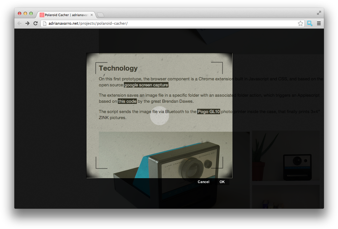 Polaroid Cacher Viewfinder - Polaroid Camera Viewfinder Design (1191x813), Png Download