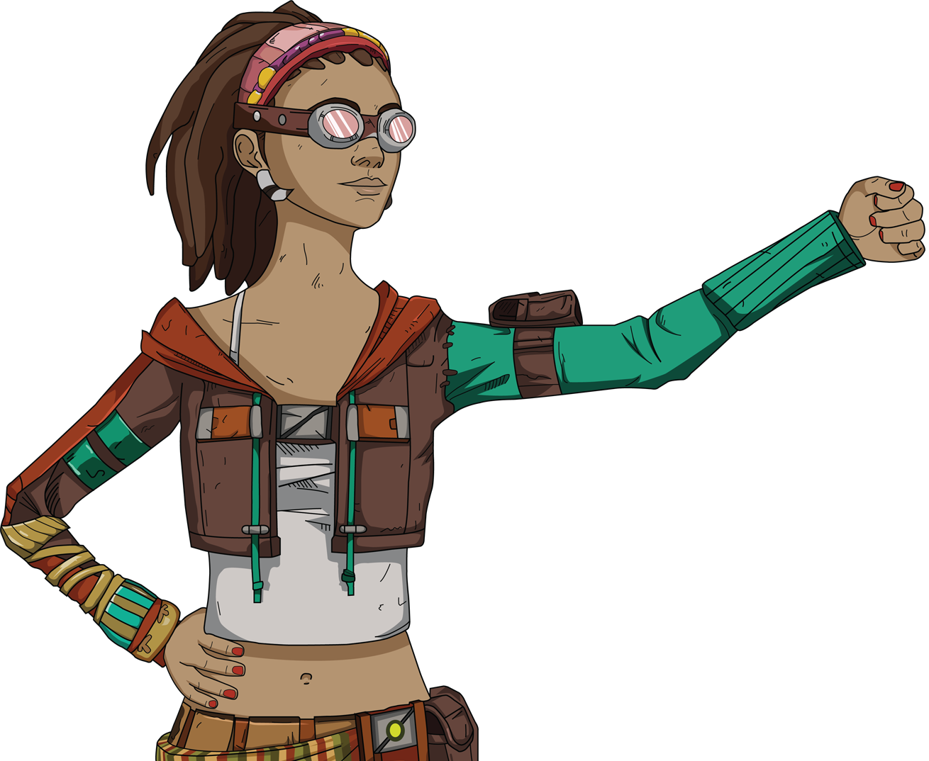 Infernokun Avatar - Cartoon (1310x1074), Png Download